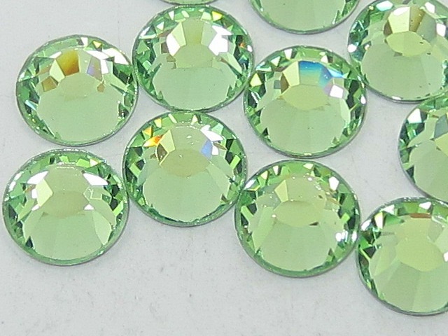 1 Gross 12ss PERIDOT FLATBACK European Rhinestones